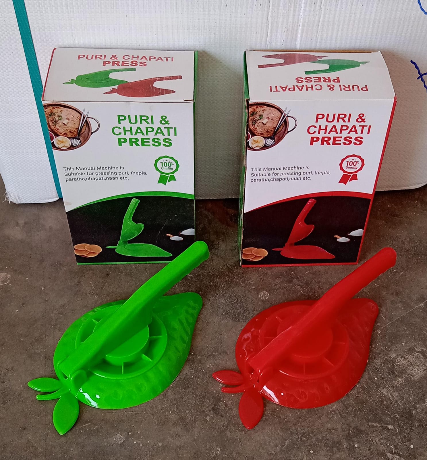 5781 Strawberry Shape Unbreakable Multicolor Plastic Puri Maker Press Machine with Manual Handle Machine for making small Puri - Papad - Khakra (1 Pc Mix Color) 5781 Strawberry Shape Unbreakable Multicolor Plastic Puri Maker Press Machine with Manual Handle Machine for making small Puri - Papad - Khakra (1 Pc Mix Color)
